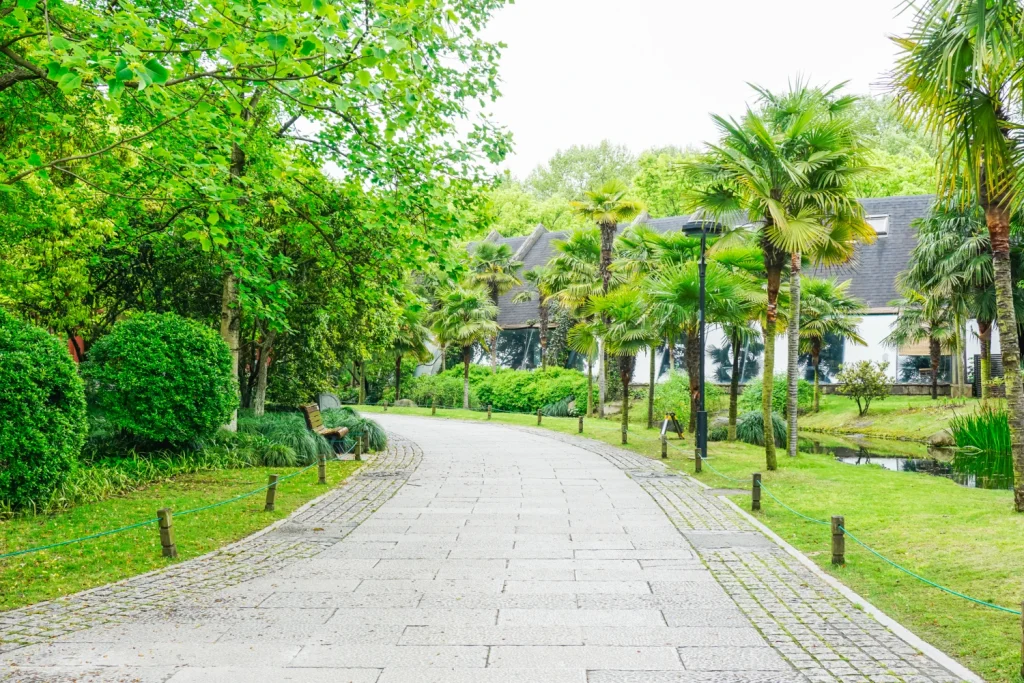 the elegance and practicality of permeable pavers